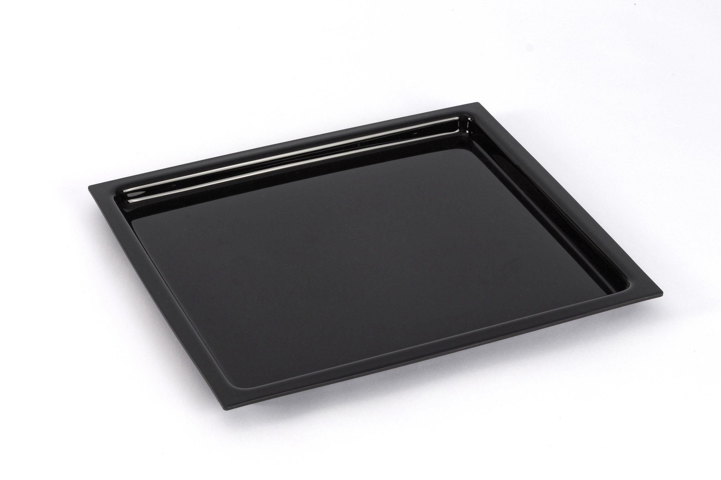 Auslageplatte GN 2/3 ABS-schwarz, Abm.: 35,2x32,5x2 cm Auslageplatte GN 2/3 ABS-schwarz, Abm.: 35,2x32,5x2 cm