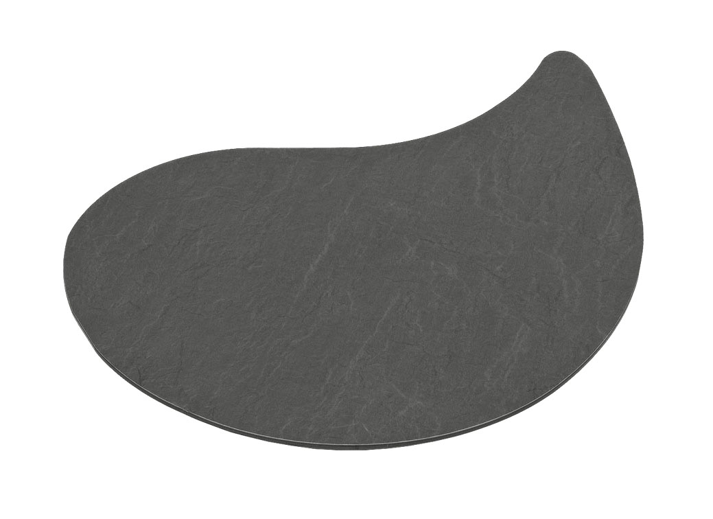 Servierplatte Tropfen, Abm.: ca. 500 x 690 mm
