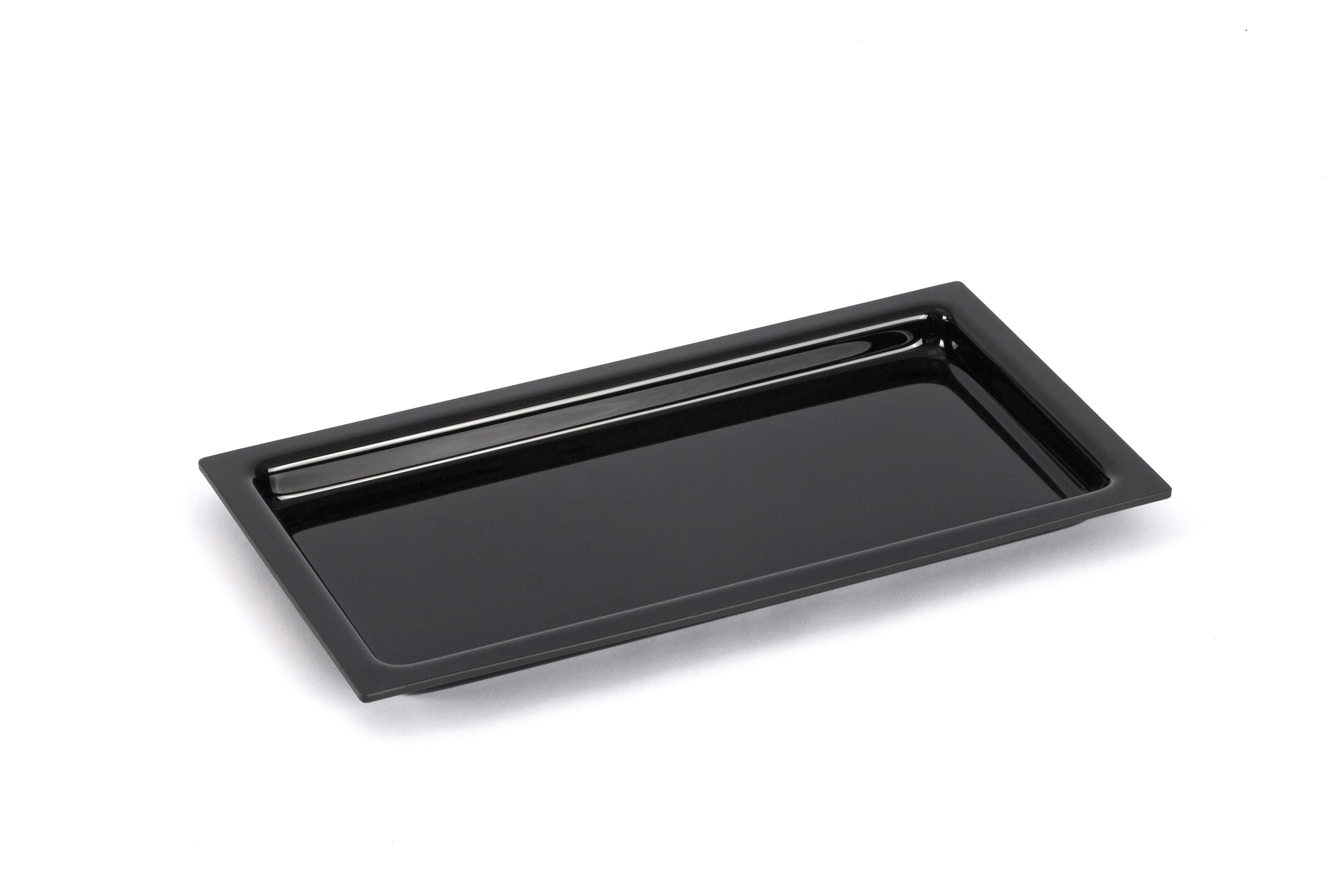 Auslageplatte GN 1/3 ABS schwarz, Abm.: 32,5x17,6x2 cm Auslageplatte GN 1/3 ABS schwarz, Abm.: 32,5x17,6x2 cm