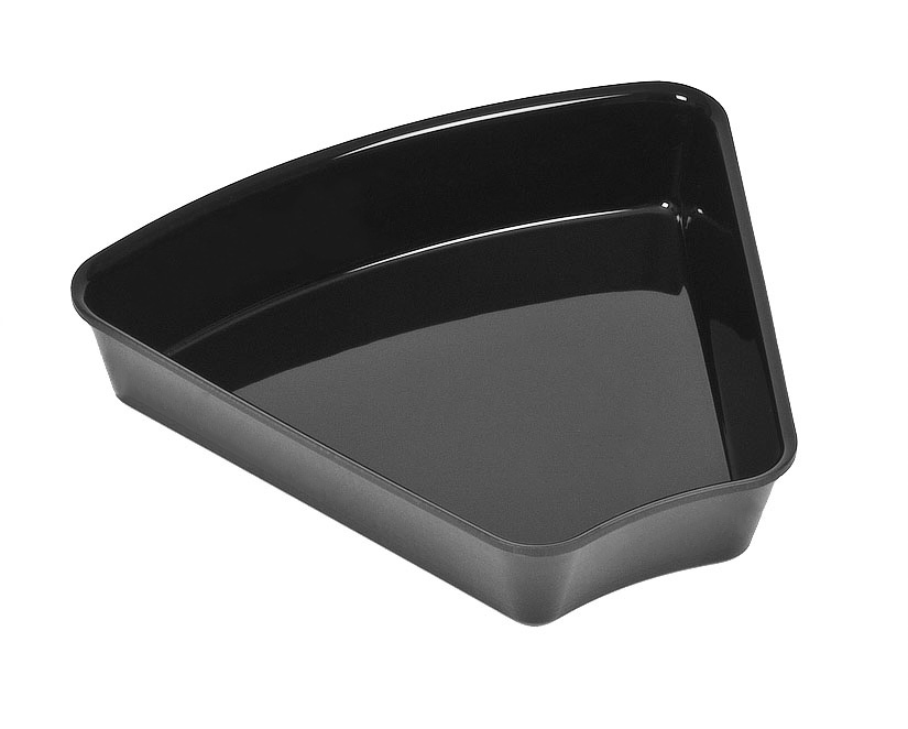 Auslageschale RON-1/12-Kreis T95 schwarz, Abm.: ca. 26/24/11 x 5 cm Auslageschale RON-1/12-Kreis T95 schwarz, Abm.: ca. 26/24/11 x 5 cm