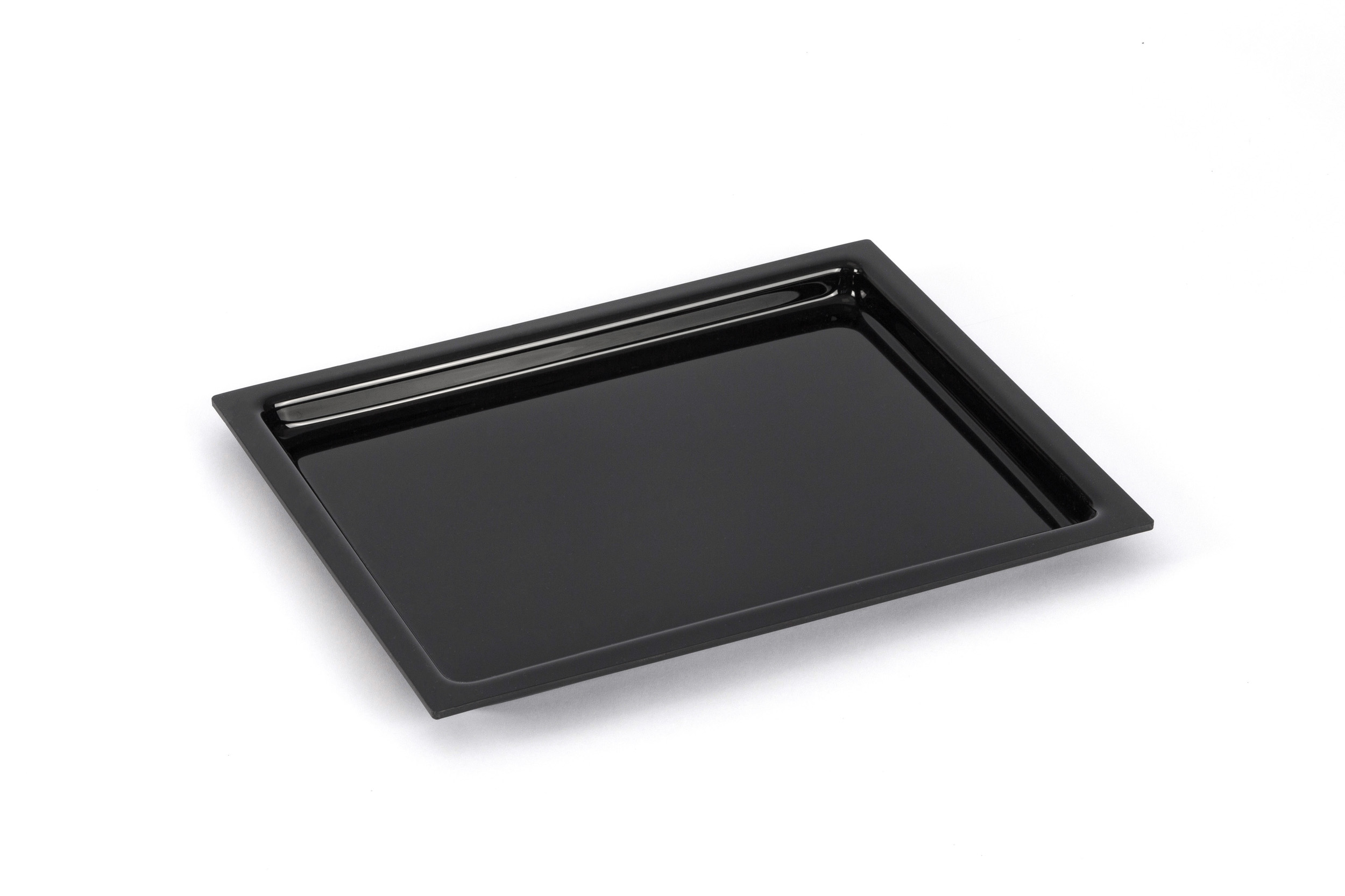 Auslageplatte GN 1/2 ABS schwarz, Abm.: 32,5x26,5x2 cm Auslageplatte GN 1/2 ABS schwarz, Abm.: 32,5x26,5x2 cm