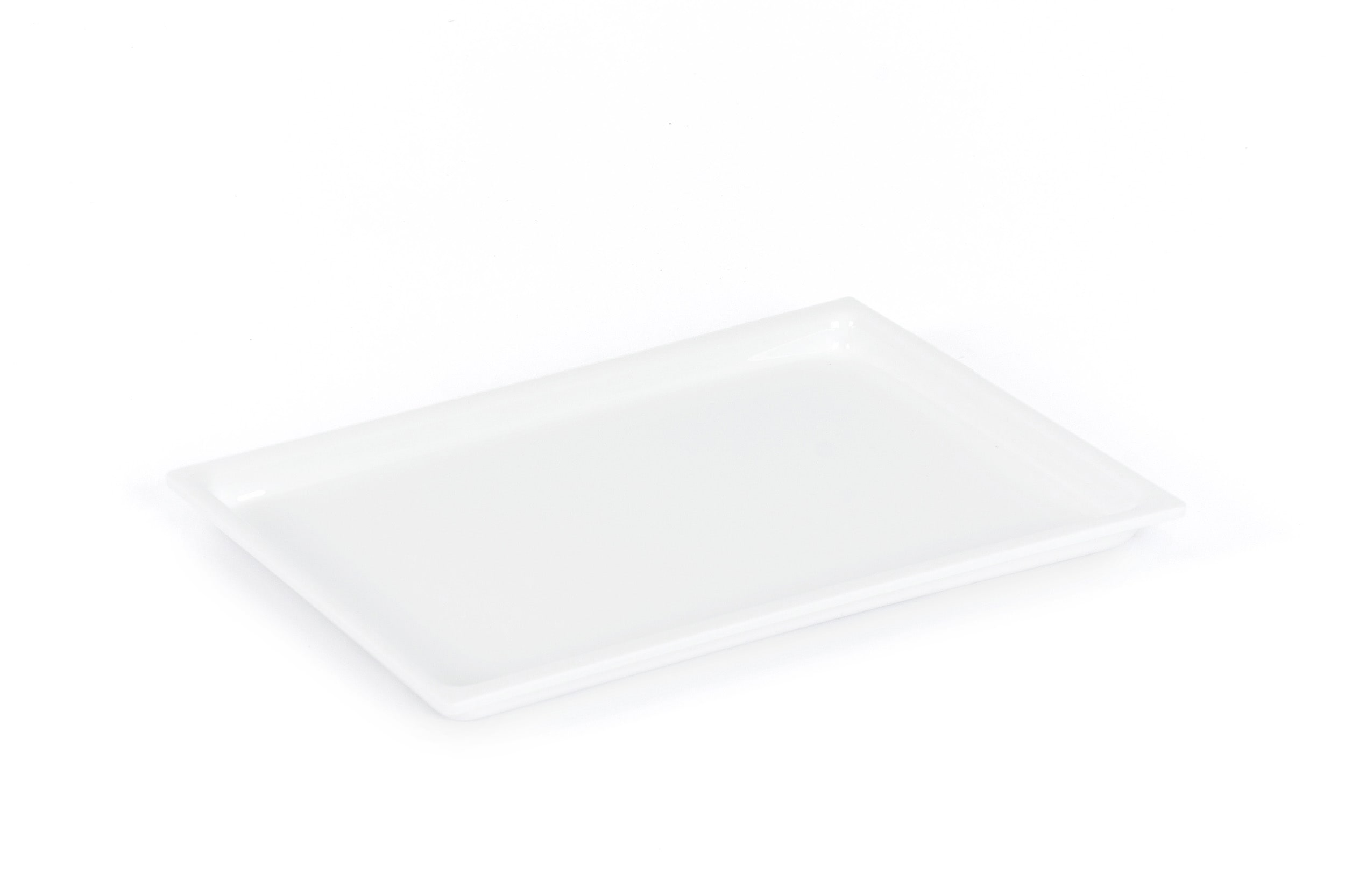 Auslageplatte ABS weiß, Abm.: 34 x 21 x 1,5 cm, mit Rand Auslageplatte ABS weiß, Abm.: 34 x 21 x 1,5 cm, mit Rand